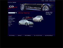 Tablet Screenshot of cdcar-styling.ch